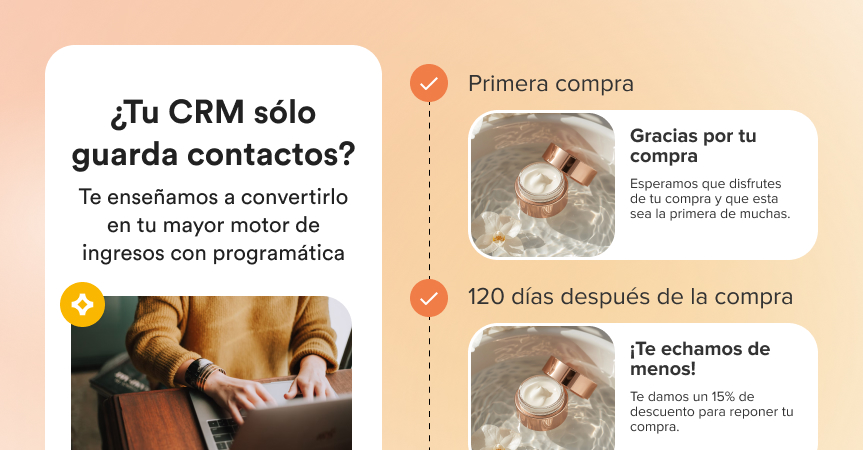 ¿Tu CRM sólo guarda contactos? Te enseñamos a convertirlo en tu mayor motor de ingresos con programática