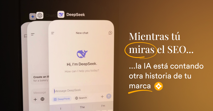 Mientras tú miras el SEO, la IA está contando otra historia de tu marca